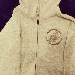 Kinder Sweat Jacke mit Logo-Stick