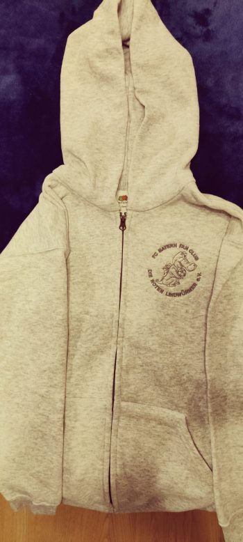Kinder Sweat Jacke mit Logo-Stick